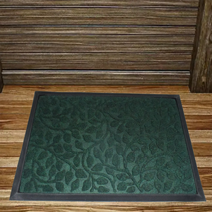 Venta al por mayor de felpudos de bienvenida de medio círculo felpudo Tapis De <span class=keywords><strong>Sol</strong></span> de entrada al aire libre felpudos de goma negra - Product Image 5