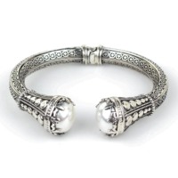 Bracelet fin en argent sterling 925 fait main avec perles d'eau douce et filigrane, tendance et romantique pour femmes