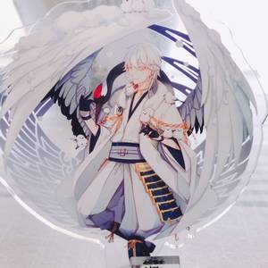 แท่นอะคริลิค OEM ODM ตัวละคร <span class=keywords><strong>Touken</strong></span> <span class=keywords><strong>Ranbu</strong></span> Tsurumaru Kuninaga ของสะสมอะคริลิค ของขวัญวันวาเลนไทน์ - Product Image 6