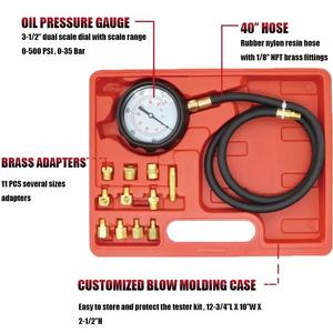 Kit <span class=keywords><strong>de</strong></span> manómetros <span class=keywords><strong>de</strong></span> presión <span class=keywords><strong>de</strong></span> aceite <span class=keywords><strong>de</strong></span> motor y combustible para transmisión automática, herramienta <span class=keywords><strong>de</strong></span> reparación <span class=keywords><strong>de</strong></span> carrocería <span class=keywords><strong>de</strong></span> acero, marca OEM, resistente para taller - Product Image 2