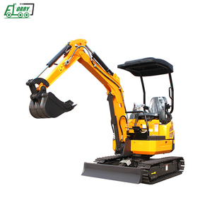 High <b>Top</b> ELORRY EL18 Hydraulic Mini Excavator Crawler 0.045m3 Cubic Meter Small Digger Crawler Excavator - Product Image 3