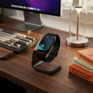 Bracelet cardiofréquencemètre anti-transpiration compatible avec <span class=keywords><strong>Garmin</strong></span> Wahoo Zwift <span class=keywords><strong>Strava</strong></span> pour entraînement en extérieur - Product Image 2