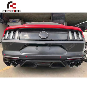 ตัวแยกขอบกันชนท้ายคาร์บอนไฟเบอร์สำหรับรถฟอร์ดมัสแตง GT500 GT500 2018-2022อัพเกรดใหม่ - Product Image 4