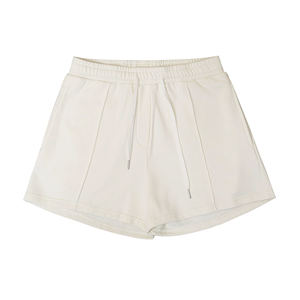 Vêtements de sport décontractés coupe décontractée pour femmes 360GSM Short en éponge française, taille élastique pour se prélasser et activité légère - Product Image 1