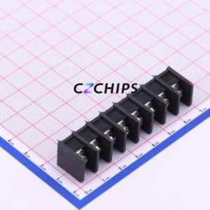 WJ35C-B-8.25-8P Barrier Terminal Block Through hole Component (THT),P=8.25mm Connector Two Sides 8.25mm 1x8P Straight Pin - Product Image 1