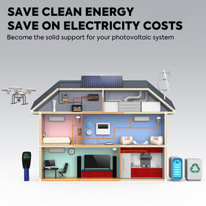 PowMr 재고 30AH 50AH 100AH <span class=keywords><strong>12V</strong></span> 에너지 저장 <span class=keywords><strong>LiFePO4</strong></span> 배터리 384Wh 640Wh 1280Wh 휴대용 리튬 이온 배터리 - Product Image 6