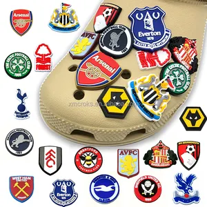 2024 Trend National Football League Shoe Decorations Football Club NFL Charm Shoe Sport Series Custom Clog PVC Shoe Charms