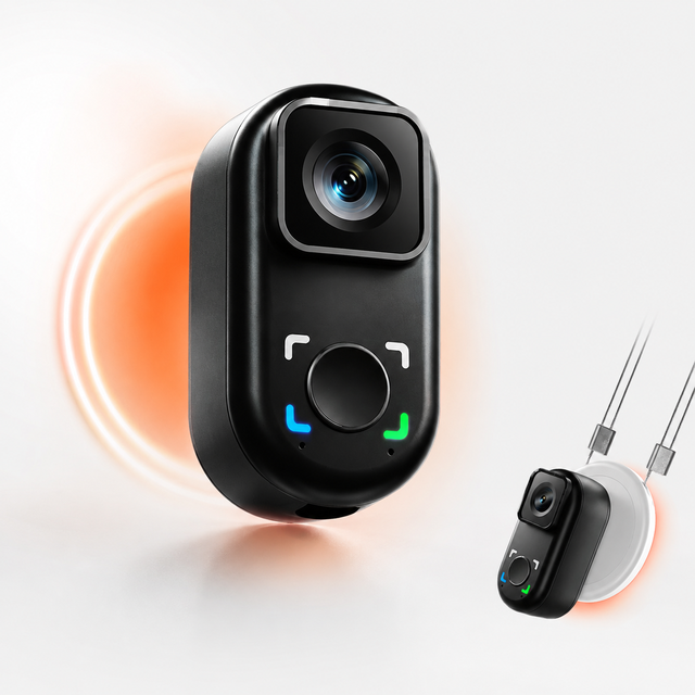TikTok Hot Selling Hand Free 1080P 4K Outdoor Sports Video Action Cam Vlogging Camera With Wifi Connection