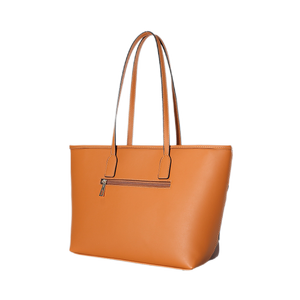 Sunsen chrisbella tùy chỉnh phụ nữ sang trọng Túi mua sắm túi da tote bag với tùy chỉnh in logo - Product Image 4