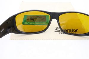 توصيل سريع نظارات شمسية بحافة كاملة مربعة مستديرة لاستخدام عدسات متوافرة باللون الأزرق الأسود الأحمر الأصفر البرتقالي عدسات مستقطبة - Product Image 3