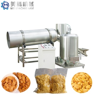 Nueva Línea de Producción de Cereales Instantáneos, Anillos de Cereales Crujientes, Máquina Procesadora de Maíz Inflado para Desayuno - Product Image 5