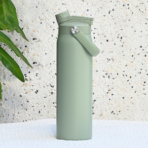 Custom Logo 32oz Stainless Steel Water <b>Bottle</b> with 4-in-1 Dual <b>Drink</b> Lid Vacuum Insulated Travel Flask Wholesale Drinkware - Product Image 1