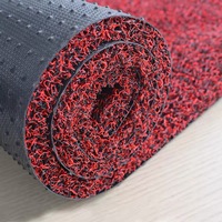 Tapis de sol en PVC résistant à l'usure/Tapis de voiture en PVC/Tapis de mousse en plastique pour mines d'or avec spaghetti