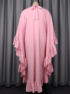 Robes Bubu amples et longues à manches chauve-souris élégantes pour femmes africaines, vente en gros, robes à jupes larges pour les fêtes - Product Image 3