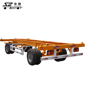 Remorque de châssis de conteneur d'utilisation de remorque complète de type squelette de 10 tonnes à <span class=keywords><strong>vendre</strong></span> - Product Image 4
