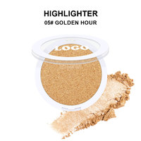 Palette de surligneurs minéraux vegan à logo personnalisé, 24 couleurs, étiquette privée, imperméable, longue tenue, pigmentée naturellement