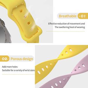 HuMJ vente en gros <span class=keywords><strong>bracelet</strong></span> de montre Offre Spéciale ceinture papillon déploiement fermoir <span class=keywords><strong>boucle</strong></span> <span class=keywords><strong>bracelet</strong></span> de montre en silicone pour montre <span class=keywords><strong>Apple</strong></span> - Product Image 3