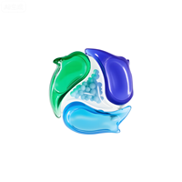 Capsules de lessive OEM 5 en 1, détergent haute activité tout-en-un, capsules de lessive en boîte en papier