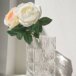 Pabrik cabang tunggal Hari Valentine merah mawar pernikahan dihiasi mawar buatan - Product Image 4