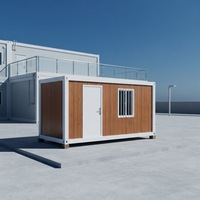 Maisons préfabriquées durables de 20 pieds en kit pour le logement des travailleurs et du personnel des camps miniers