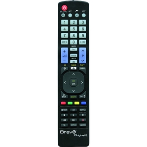 Bravo Original <strong>2</strong> Remote <strong>Control</strong> for LG Smart TVs Model 90202048 Black with Silicone <strong>Keypad</strong> AKB75855501 - Product Image 1