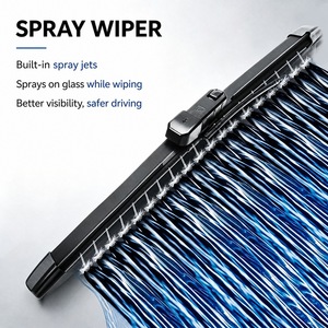 Spazzola Tergicristallo a Spruzzo d'Acqua di Alta Qualità OEM Universale, Pulisce e Lava in un Solo Passaggio, Vendita Calda, Ingrosso, Direttamente dalla Fabbrica ASLAM - Product Image 1