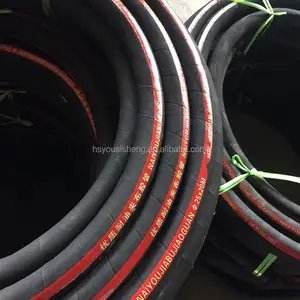 Produce Rock drill hose, wind pressure machine hose pipe steel wire braided , aid rubber hose