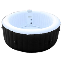 Couverture gonflable ronde piscine bain à remous spa grande piscine pour adultes enfants bain familial