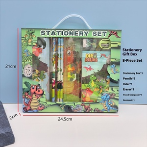 Coffret cadeau pour la fête des enfants <span class=keywords><strong>Suite</strong></span> de papeterie pour élèves de la maternelle et du primaire dans une boîte-cadeau Petit sac à prix - Product Image 2