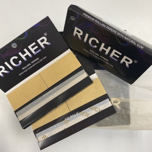 New Arrival Unbleached Brown Custom Design Rolling Paper - Product Image 4