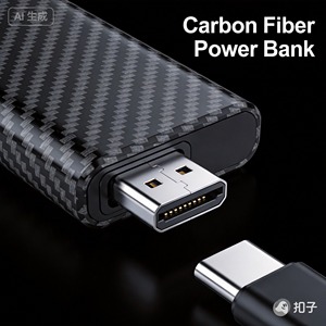 เคสพาวเวอร์แบงค์ลายสัตว์ทอแบบแจ็คการ์ดคาร์บอนไฟเบอร์แบบสั่งทำพิเศษ - น้ำหนักเบามาก - Product Image 4