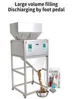 Machine de remplissage et de conditionnement haute vitesse 2 têtes pour 1 kg de snacks, grains de café, riz, biscuits, sachets, pochettes et assaisonnements
