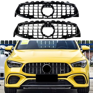 Kit carrosserie pour Mercedes Benz CLA-Class C118 CLA180 CLA200 AMG Line 2020+, grilles de course, pare-chocs avant, accessoires de voiture - Product Image 2