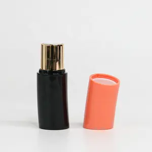 Lipstick Tubes Empty Lip Balm Container Refillable Pink and Black Portable Lip Balm Sleeves for DIY Homemade Lip Balms