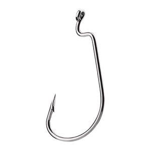 ตะขอเบ็ดเสริมแรงเบอร์ 1 เหล็กกล้าคาร์บอนสูง สำหรับตกปลาแบสในน้ำจืด ทะเลสาบ เท็กซัส ริกส์ อุปกรณ์ตกปลาขนาดเล็ก - Product Image 1