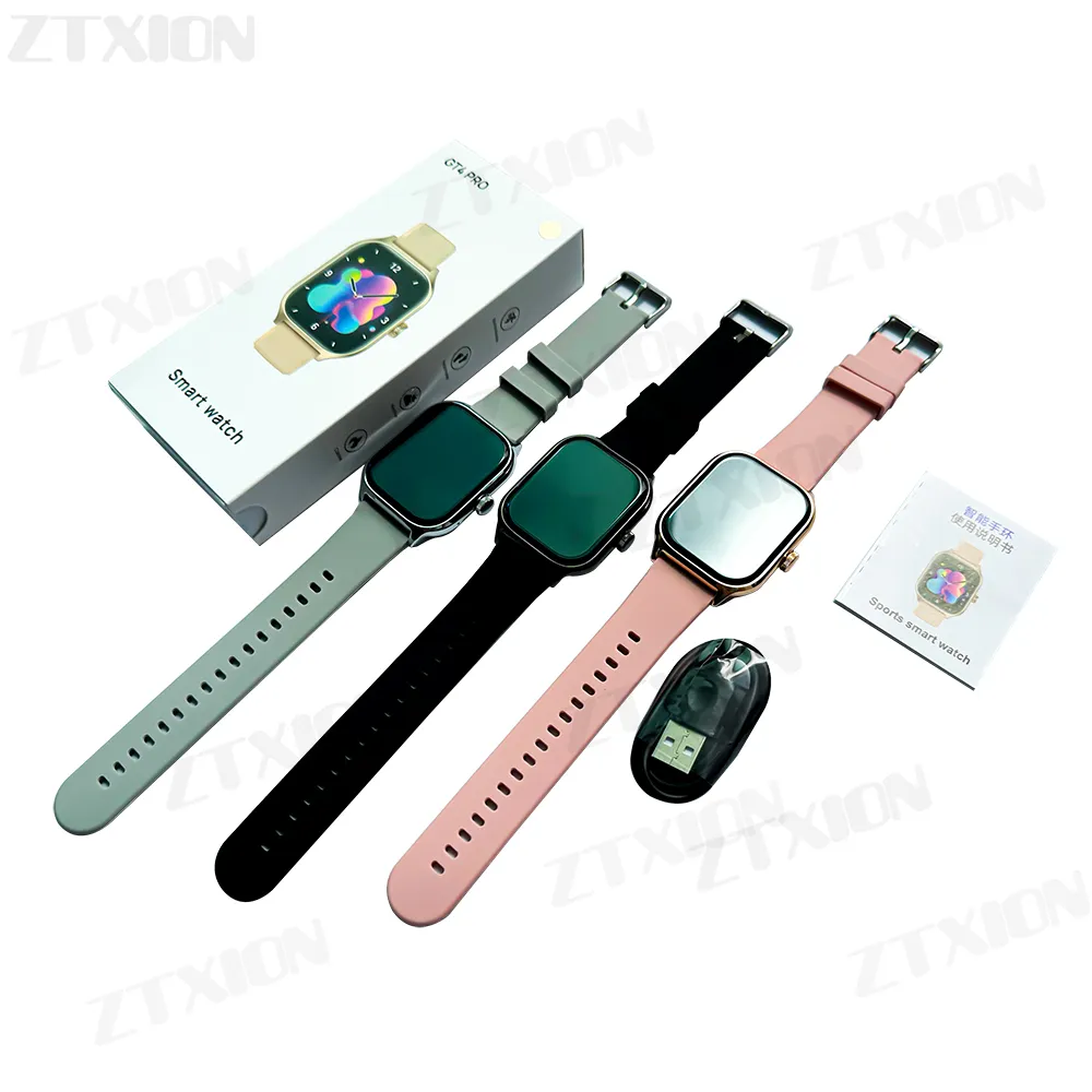 Factory Price Bt Calling GT4 PRO Rate Multiple Sports Mode Waterproof Smart Watch Sport S9 Pro Max Smart Watch