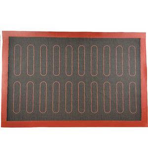 Vente chaude antiadhésif 40*60cm <span class=keywords><strong>Silicone</strong></span> maille cuisson four feuille <span class=keywords><strong>Eclair</strong></span> <span class=keywords><strong>tapis</strong></span> de cuisson pour Cookie pain Biscuits bouffée <span class=keywords><strong>Eclair</strong></span> - Product Image 1