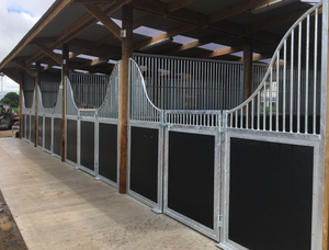 Gegalvaniseerde Stalen Paardenstal Kraam Outdoor Tijdelijke Paardenstal/Schuilplaats Dak Fabriek Prijs Voor Paardenbezitters - Product Image 5