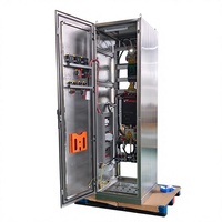 Armoire électrique basse tension 315A en acier inoxydable SS316L, boîtier électrique 400V IP44 pour systèmes de distribution d'énergie industrielle