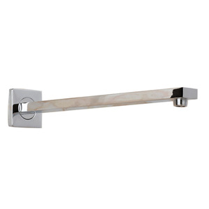 Bras de douche carré en cuivre avec support mural à tuyau droit pour douche de plafond, accessoires de mobilier pour hôtel et salle de bain - Product Image 2
