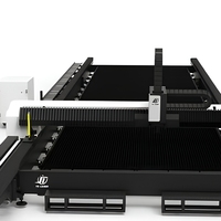 Máquina de corte láser de fibra Cypcut 8000 de gran formato para piezas de camiones pesados de alta precisión de 20kw 30kw, con riel de suelo 12025 16032