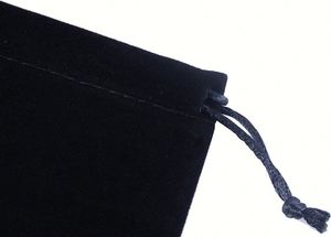 Comfortable Birthday Packaging Cosmetics Dice Gift Jewelry Mixed Color <b>Drawstring</b> Small Velvet Bag With Logo - Product Image 4