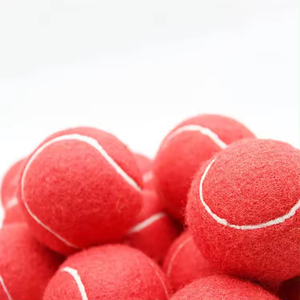 Prix usine spécialisant la production de balles de tennis de <span class=keywords><strong>plage</strong></span> à haute élasticité avec doublure en caoutchouc en fibres chimiques - Product Image 2