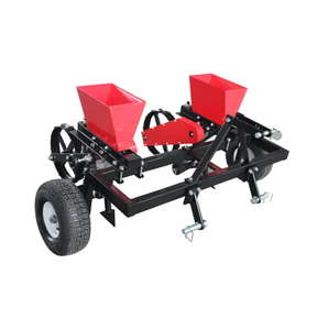 Hot Sale Dual 20 Mouths Adjustable Corn Planter Spacing Hand Push Planter with 2 Fertilizer Boxes - Product Image 4
