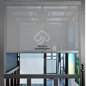 Nouvelle Offre Usine Newhoo : <span class=keywords><strong>Volet</strong></span> <span class=keywords><strong>Roulant</strong></span> Manuel Moderne Minimaliste Personnalisé, Pare-Soleil Coupe-Vent pour Balcon, Isolation Thermique - Product Image 4