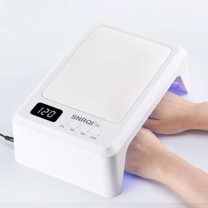 Séchoir à ongles électrique portable LED de haute qualité avec logo personnalisé, lampe UV/LED à capteur tactile automatique pour salons de manucure - Product Image 1