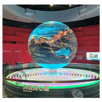 Boule vidéo LED extérieure intérieure personnalisée/boule vidéo sphère panneau d'affichage LED écran