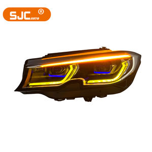 Sjc Auto Geel Witte Koplampen Voor Bmw 3 Series G20 G28 19-22 Dual Color Drl Hoofd Licht Plug En Play Laser Koplamp Nieuwe Stijl - Product Image 5