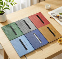 Carnet de planification A5 en cuir PU, vente en gros usine, agenda hebdomadaire 365 jours, journal de gestion du temps pour bureau et affaires