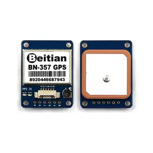 UART TTL уровень GPS ГЛОНАСС двойной GNSS модуль GPS модуль с антенной FLASH BN-357